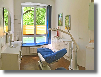 Unser Behandlungsraum für das Fruchtsäurepeeling